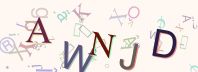 This is a captcha-picture. It is used to prevent mass-access by robots. (see: www.captcha.net)
