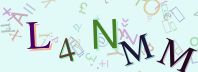 This is a captcha-picture. It is used to prevent mass-access by robots. (see: www.captcha.net)