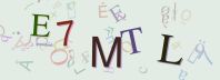 This is a captcha-picture. It is used to prevent mass-access by robots. (see: www.captcha.net)